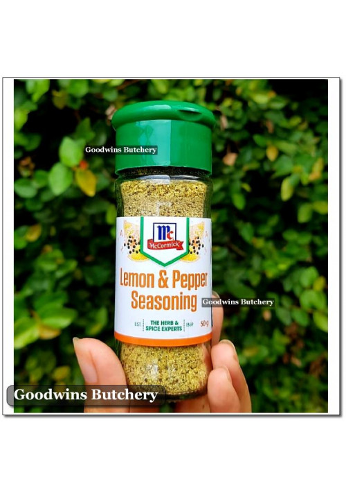 Herb Spice LEMON & PEPPER SEASONING McCormick Food Australia 50g